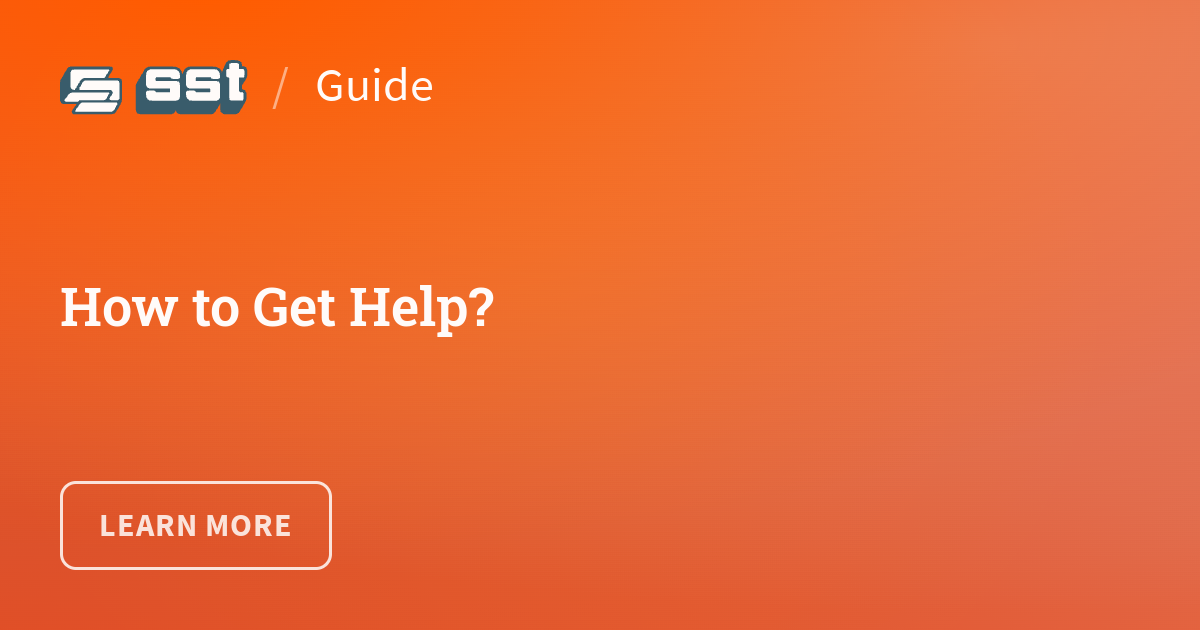 How to Get Help?